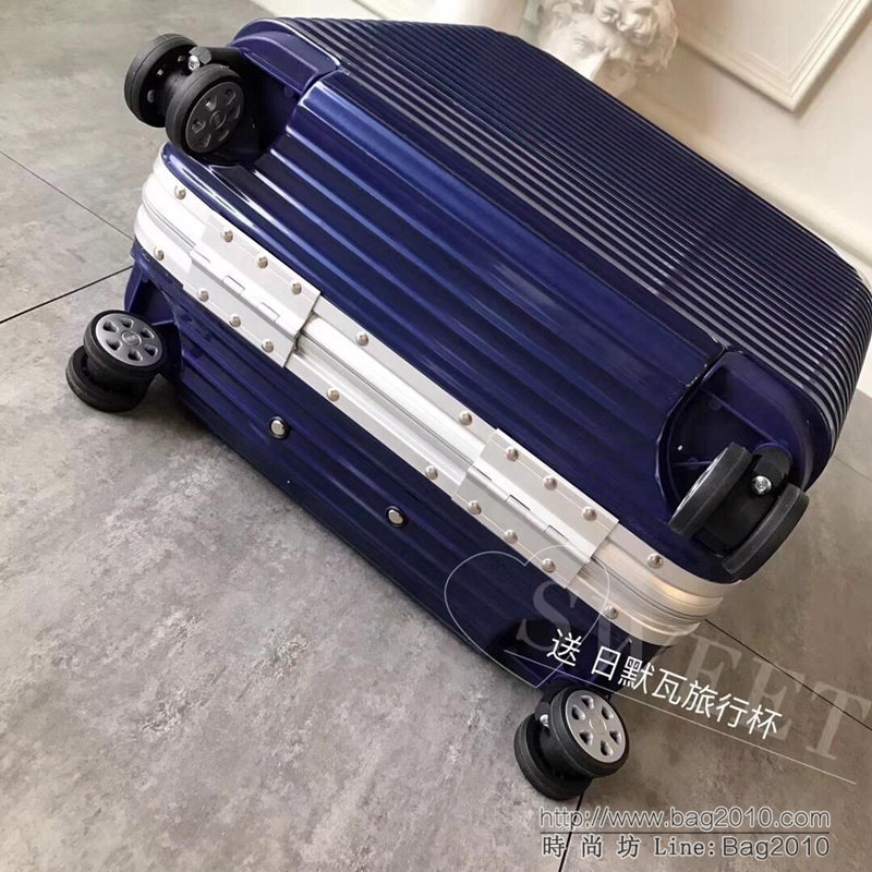 RIMOWA日默瓦 拉杆箱/拉箱 pc+鋁鎂合金 經典classic系列 PC最高版本 明星同款 8010  xbt1059